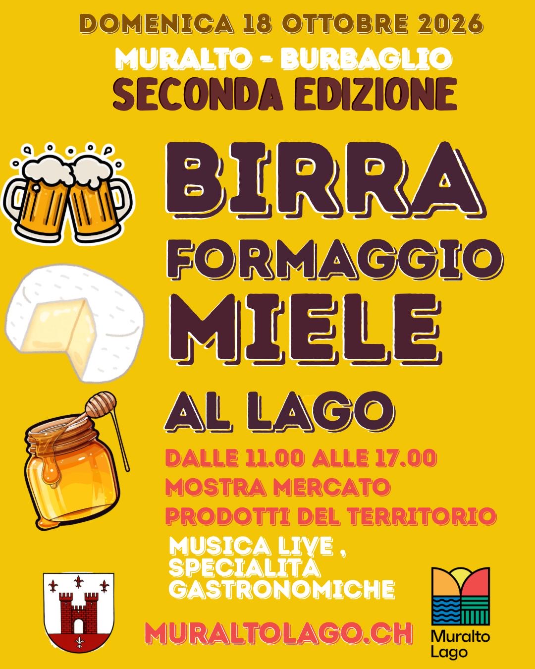 BIRRA MIELE E FORMAGGIO AL LAGO